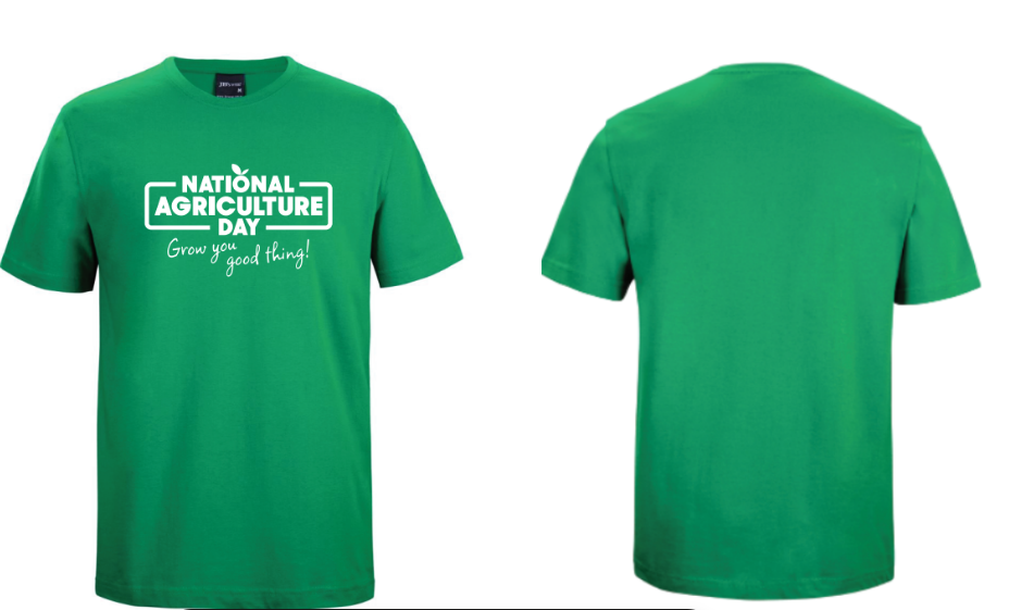 Ag Day tee's with National Agriculture Day logo