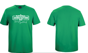 Ag Day tee's with National Agriculture Day logo